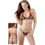 Комплект Bikini Zita, черный: бюстгальтер + трусики-стринги - Фото №2