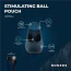 Насадка на мошонку з вібрацією Boners Stimulating Ball Pouch, синя - Фото №11