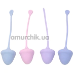 Набор вагинальных шариков Sweet Em Air Tone Femme Set, фиолетовый - Фото №1