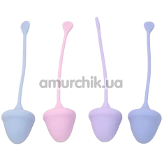 Набор вагинальных шариков Sweet Em Air Tone Femme Set, фиолетовый - Фото №1