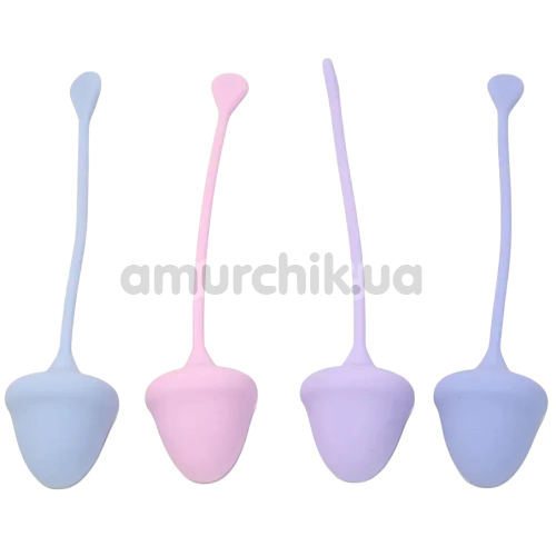 Набор вагинальных шариков Sweet Em Air Tone Femme Set, фиолетовый - Фото №1