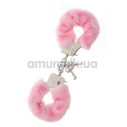 Наручники Handschellen Love Cuffs розовые - Фото №1