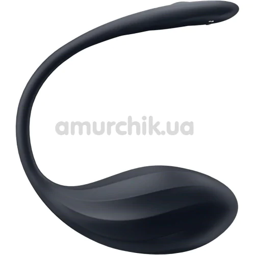 Виброяйцо Satisfyer Ribbed Petal, черное