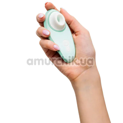 Симулятор орального секса для женщин Womanizer Liberty 2, бирюзовый
