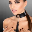 Ошейник с поводком Kinky Diva Collar Me! Teasing Tassel Collar, черно-серебряный - Фото №8