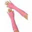 Рукавички Long Fishnet Gloves, рожеві