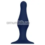 Анальная пробка Cheeky Love Silicone Plug M, синяя - Фото №1