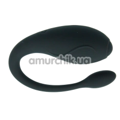 Виброяйцо Wireless Remote Control Strong Vibration Massage Jumping Egg PL-B125, черное - Фото №1