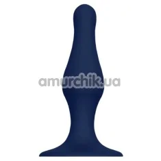 Анальная пробка Cheeky Love Silicone Plug M, синяя - Фото №1