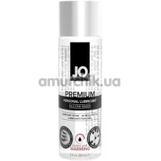 Лубрикант JO Premium Warming на силиконовой основе - согревающий эффект, 60 мл - Фото №1