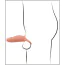 Насадка на пенис с вибрацией Realistixxx RealSleeve Close, телесная - Фото №11