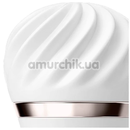 Кліторальний вібратор Satisfyer Little Wand, білий