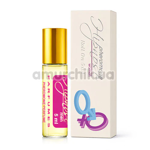 Духи с феромонами Hipnose Pheromone Women 4 - реплика Versace Bright Crystal, 5 мл для женщин