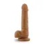 Фаллоимитатор Dr. Skin Realistic Cock Stud Basic 7, коричневый - Фото №1