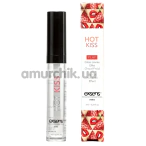 Гель для губ із зігріваючим та охолоджуючим ефектом Exsens Play Hot Kiss - полуниця, 7 мл - Фото №1