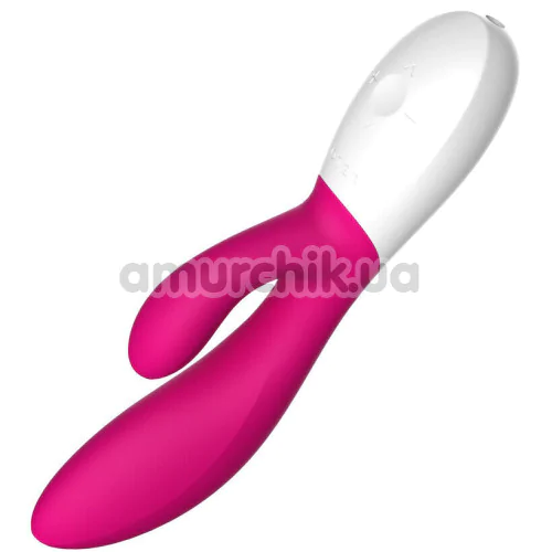 Вибратор Lelo Ina Wave 2 Cerise (Лело Ина Вейв 2), розовый