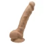 Фаллоимитатор Silexd Premium Silicone Dildo Model 1 Size 7, карамельный - Фото №1