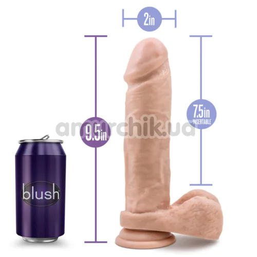 Фалоімітатор Au Naturel 9.5 Inch, тілесний