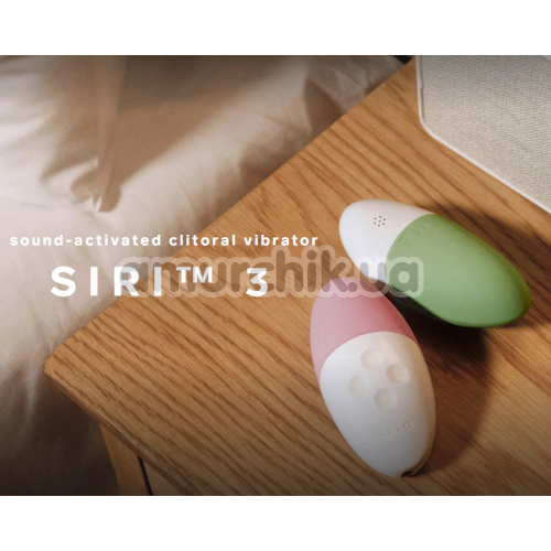 Клиторальный вибратор Lelo Siri 3 (Лело Сири 3), розовый