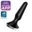 Анальная пробка с вибрацией Satisfyer Plug-ilicious 2, черная - Фото №4