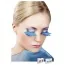 Ресницы Light Blue Feather Eyelashes (модель 638) - Фото №3
