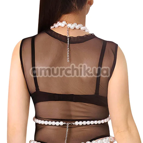 Прикраса для грудей Art of Sex Jasmine, білий