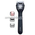Массажер-роллер для лица с микроиглами Geske MicroNeedle Face Roller 9 in 1, черный - Фото №1
