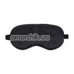 Маска на глаза Ouch! Satin Blindfold, черная - Фото №1