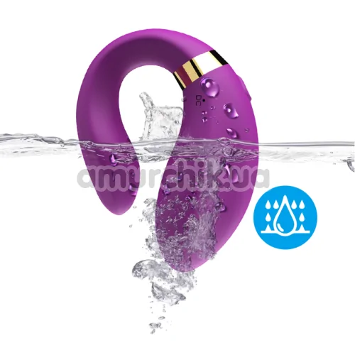 Вібратор Boss Series Couples Vibrator, фіолетовий
