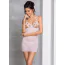 Комплект Passion Free Your Senses Lovelia Chemise, белый: пеньюар + трусики-стринги - Фото №5