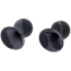Вакуумні стимулятори для сосків Sportsheets Velvet Noir Silicone Nipple Suckers, чорно-сірі - Фото №4