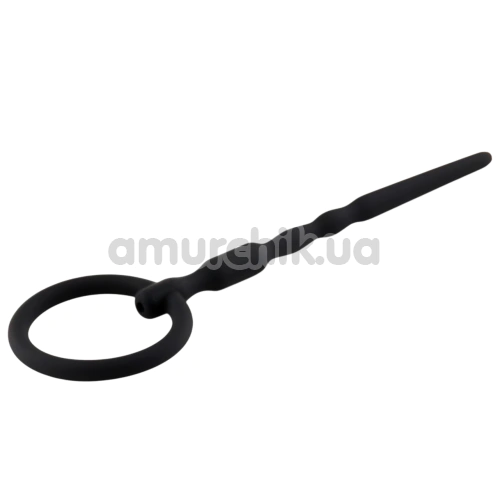 Уретральная вставка Penis Plug No. 04, черная