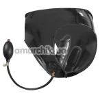 Трусики с фаллоимитаторами LateX Briefs With Inflatable Dildos 2950286, черные - Фото №1