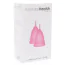 Набор из 2 менструальных чаш Mae B Intimate Health Small, розовый - Фото №7