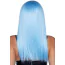Парик Leg Avenue Long Straight Bang Wig, голубой - Фото №2