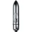Кліторальний вібратор Rocks-Оff RO-80mm Single Speed ​​Chrome, срібний - Фото №1
