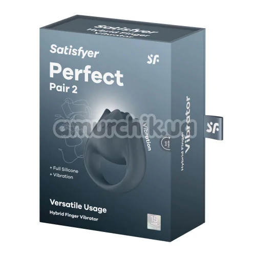 Клиторальный вибратор Satisfyer Perfect Pair 2, серый