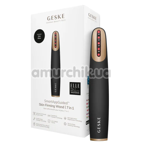 Лифтинг-массажер для лица Geske Skin Firming Wand 7 in 1, серый