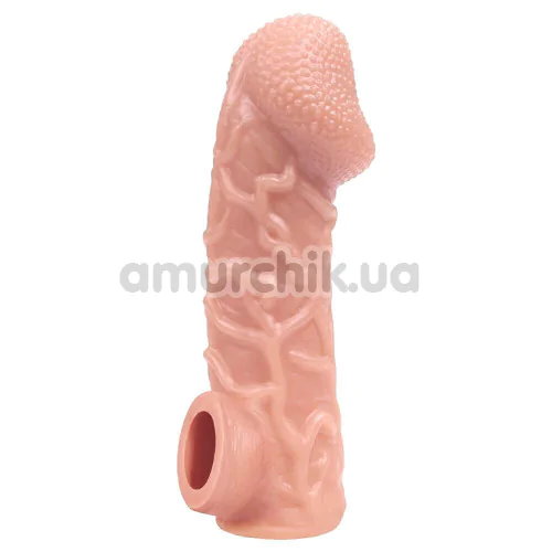 Насадка на пенис Kokos Cock Sleeve CS 006-S, телесная - Фото №1