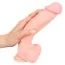Фаллоимитатор Medical Silicone Dildo 24 см, телесный - Фото №5