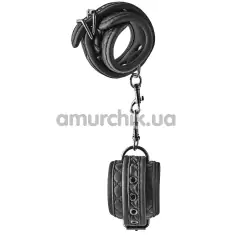 Фиксаторы для рук Blaze Luxury Fetish Handcuffs 21945, черные - Фото №1