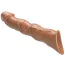 Насадка на пеніс Pretty Love Penis Sleeve Ragnar, світло-коричнева - Фото №4
