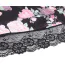Комплект Star Night Floral Mesh Set, черный: пеньюар + трусики-стринги - Фото №19