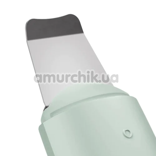 Микротоковый скрабер для кожи лица Geske MicroCurrent Skin Scrubber & Blackhead Remover 9 in 1, зеленый