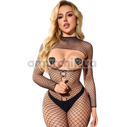 Комбінезон JSY Sexy Lingerie WW7207, чорний