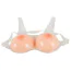 Накладні груди з бюстгальтером Cottelli Accessoires Strap-On Silicone Breasts 1200 G, тілесні - Фото №1