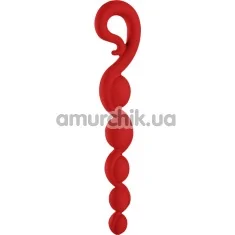 Анальный стимулятор Fun Factory Bendybeads, красный - Фото №1