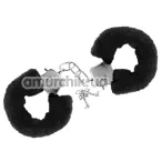 Наручники Sweet Caress Love Handcuffs, чорні - Фото №1