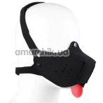 Маска Собаки DS Fetish Dog Mask, черная - Фото №1