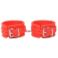 Фиксаторы для рук DS Fetish Silicone Hand Cuff, красные - Фото №3
